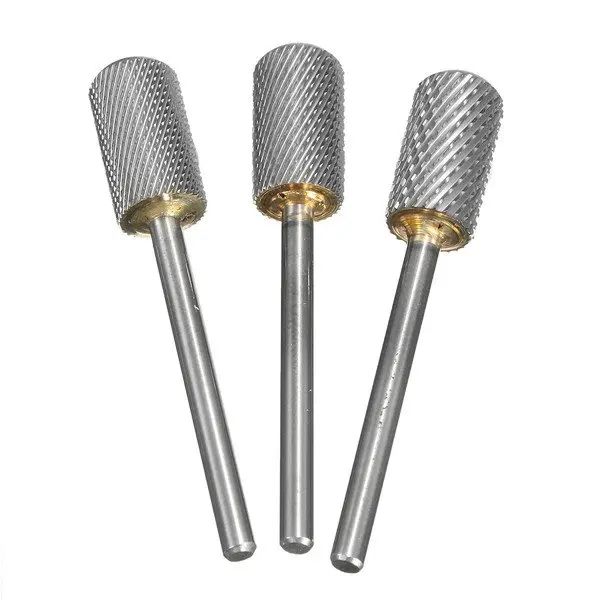 

2.35mm electric machine nail drill bits files smooth polish uv gel remove manicure tools - 01