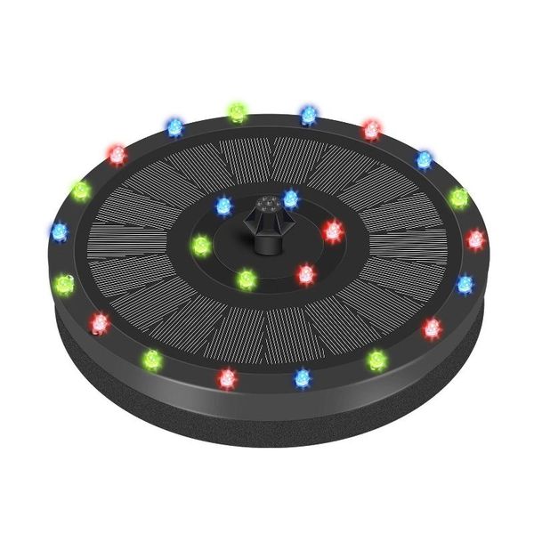 

garden decorations 35w usb water pump ultraquiet with power cord waterproof fountain colorful led light for aquarium manner