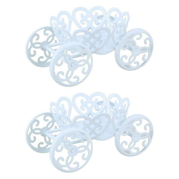 

other bakeware 2-pack single princess carriage cupcake stand holder display