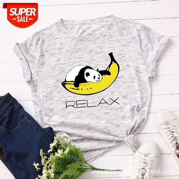 

women's loose round neck short-sleeved cotton t-shirt blouse t282 #5p3e, White