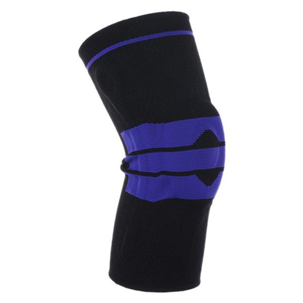

elbow & knee pads black elastic support bracket kneepad adjustable patella pad basketball safety shoulder strap protective tape 30-3, Black;gray