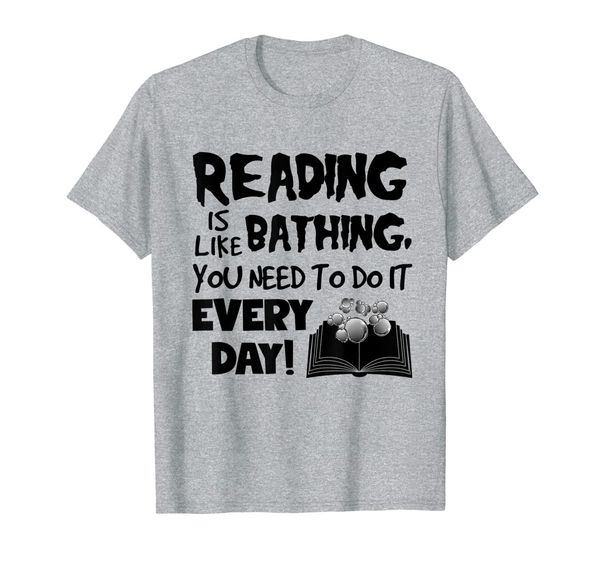 

reading lover you need to do it every day t-shirt, White;black