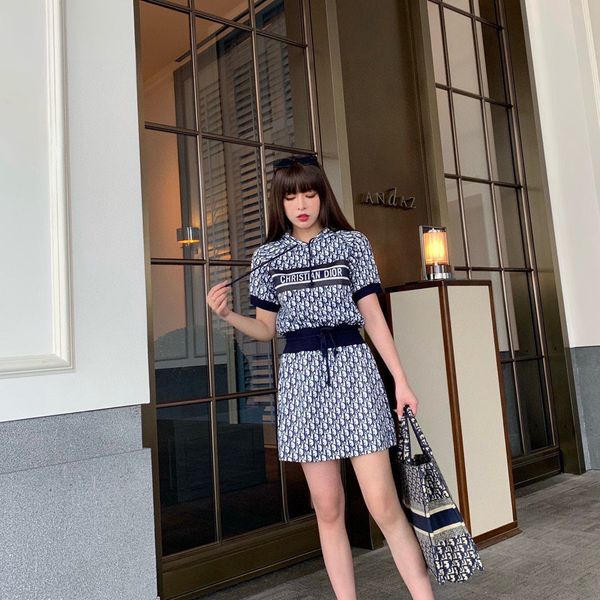

brand european station 2021 summer new home women's fashion suit hooded full body letters printed short sleeve loose fashion, Black;gray