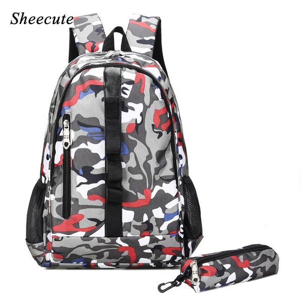 

backpack outdoor camouflage travel bag children school bags for girls high capacity waterproof kids boys book set