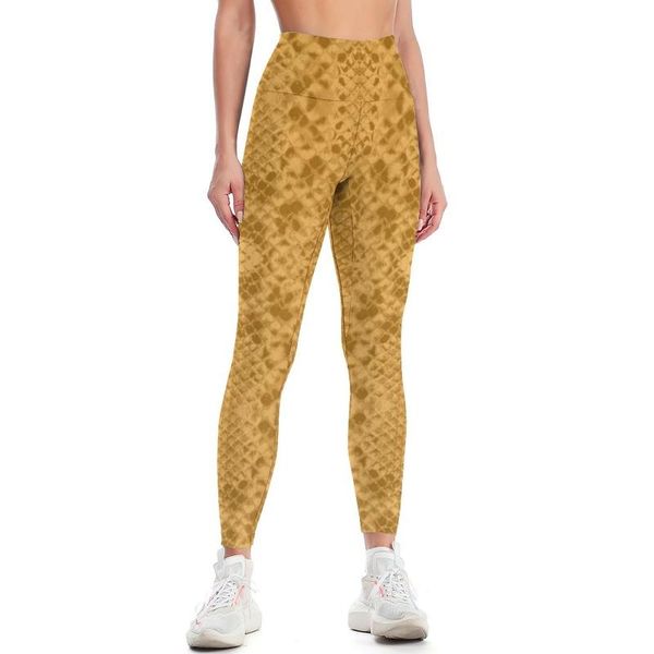 

snakeskin leggings elegant drawing yoga pants lady street pushup outfit