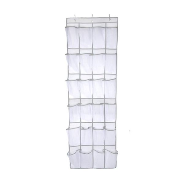

storage boxes & bins 2021 shoes rack 24 lattice organizer space saving bag non-woven nylon hanging