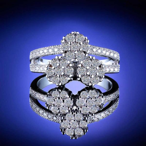 

wedding rings fashion size 6-10 women engagement white elegant, Slivery;golden