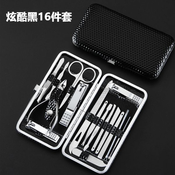 

steel stainless 16 piece nail clipper set