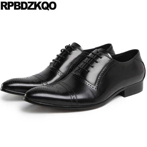 

dress shoes black elegant italy genuine leather formal oxfords luxury rubber sole real pointed toe fashion