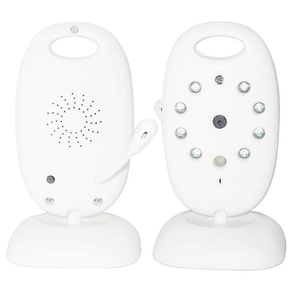 

2.0 inch 2.4ghz wireless intercom camera 7 language temperature time and music display baby monitor monitors