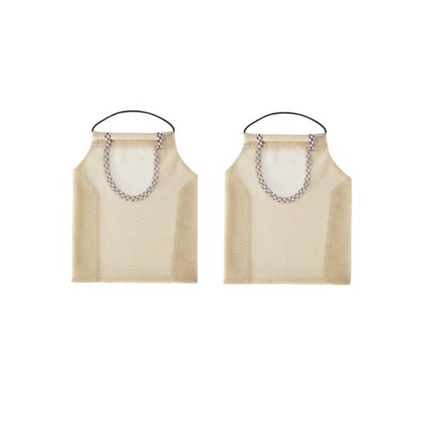 

storage bags 2pcs hanging bag multi-functional pouch home for fruits vegetables