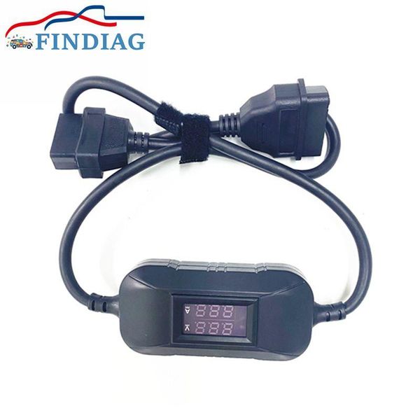 

black 12v to 14v adapter for heavy duty truck diesel converter scanner work with x431 easydiag 2.0/3.0 golo carcare 3 diagnostic tools