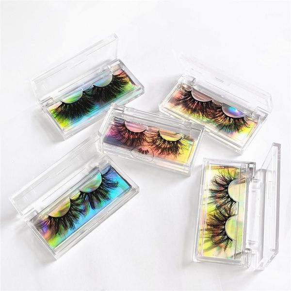 

wholesale 10 pairs 25 mm mink lashes fluffy eyelashes 3d dramatic for makeup1