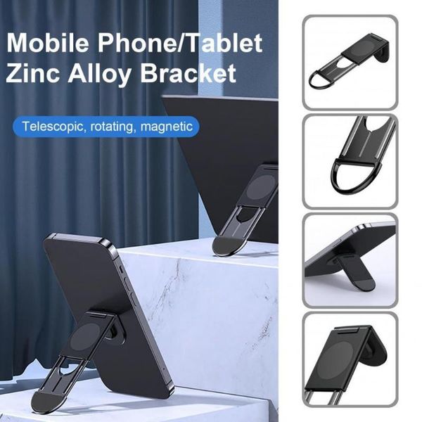 

cell phone mounts & holders -proof stainless magnetic desk tablet mini stand for watching tv