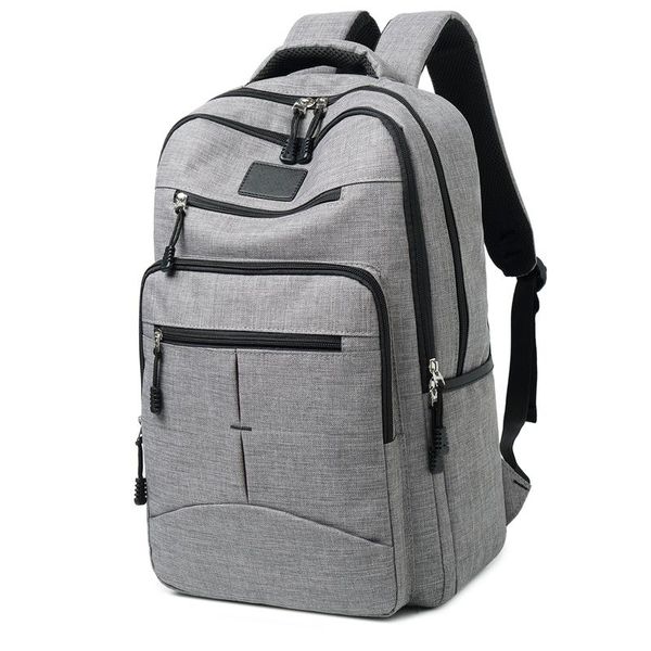 

men's and women's leisure backpack, 17 inch lapschoolbag, large capacity travel bag, multi-function notebook backpack