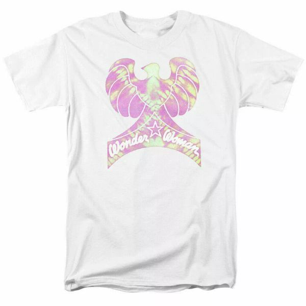

Wonder Woman Wonder Bird T Shirt Licensed Comic Book Movie Tee White, White;black