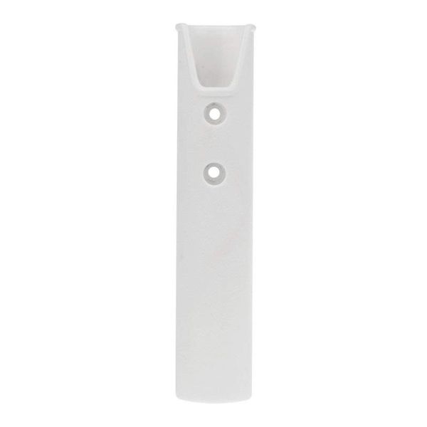 

piece boat fishing rod marine white plastic 1 tube side mount oustside sport rods