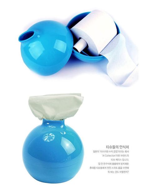 

tissue boxes & napkins round bomb type paper napkin holder toilet / bathroom sitting room office waterproof pumping towel box