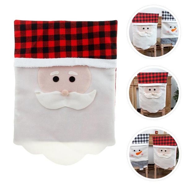 

chair covers 1pc christmas back cloth cartoon slipcovers
