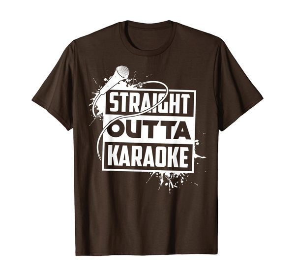 

Straight Outta Karaoke | Cute Singers Club Gift T-Shirt, Mainly pictures