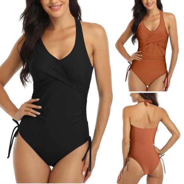 

bikinis woman one piece swimsuits with skirt beachwear bikini set summer bathing suits swimming one-piece