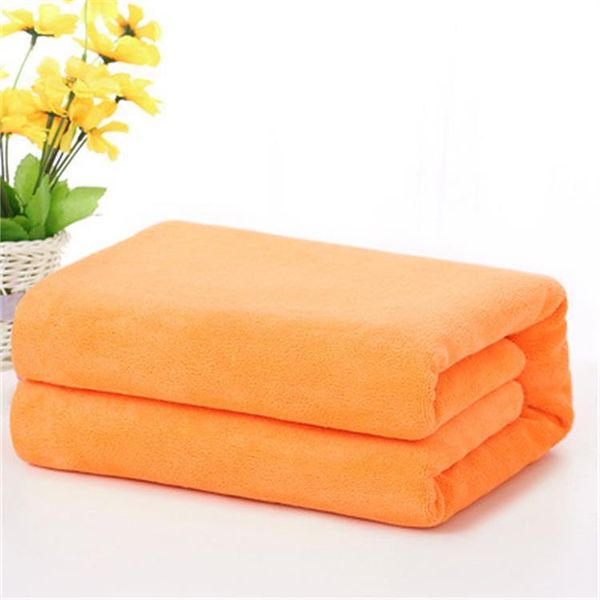 

towel solid color microfiber warm bath absorbent quick drying for beach el soft thickened face hand shower washcloth