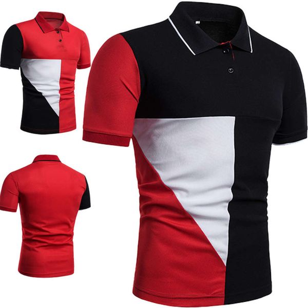 

men's shirt 2020 men's short sleeve polo shirt, White;black