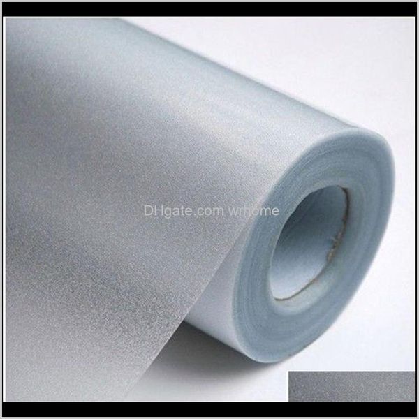 D￩cor Garden1Roll Frosted Privacy Casa Camera da letto Bagno Glass Window Film Vinly Sticker Deco Wallpapers Drop Delivery 2021 Zbx9T