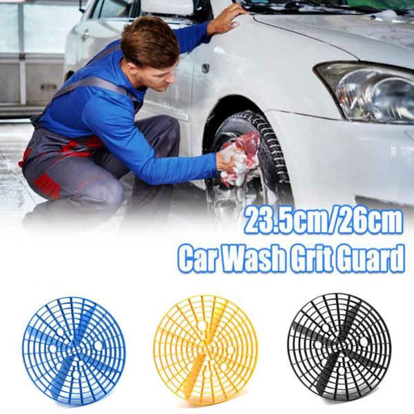 

car sponge 23.5/26cm wash grit guard 2.4'' height insert washboard bucket filter scratch dirt cleaning tools accessories