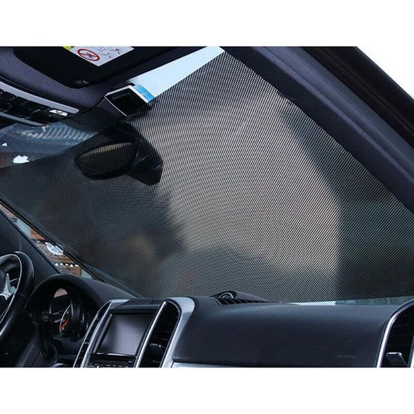 

car sunshade sun shade truck + suction cups 40*125cm auto black