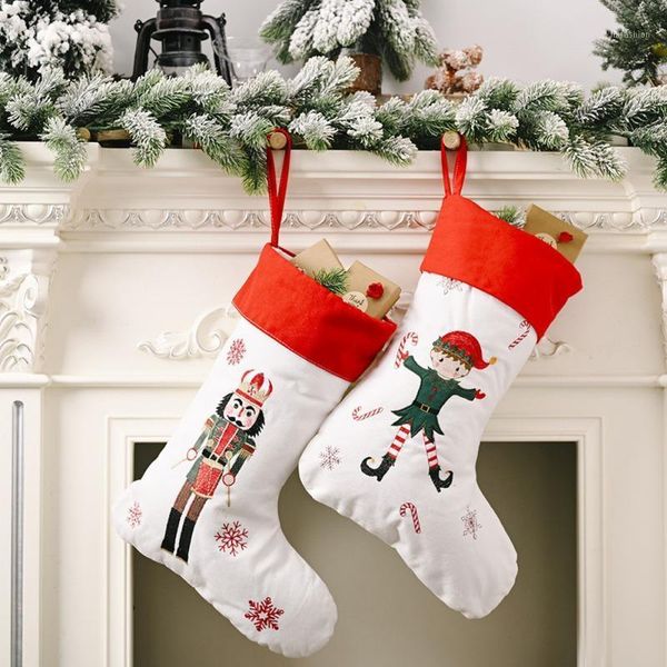 

christmas decorations king soilder stockings kids gift bag fireplace decoration socks year candy gifts bags holder 2021