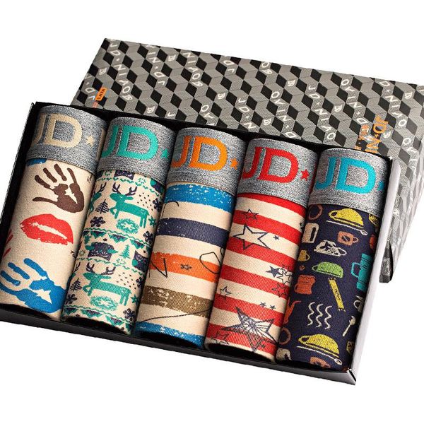 

underpants underwear men cotton boxer homme brand male panties breathbale shorts u convex pouch plus size l-3xl, Black;white