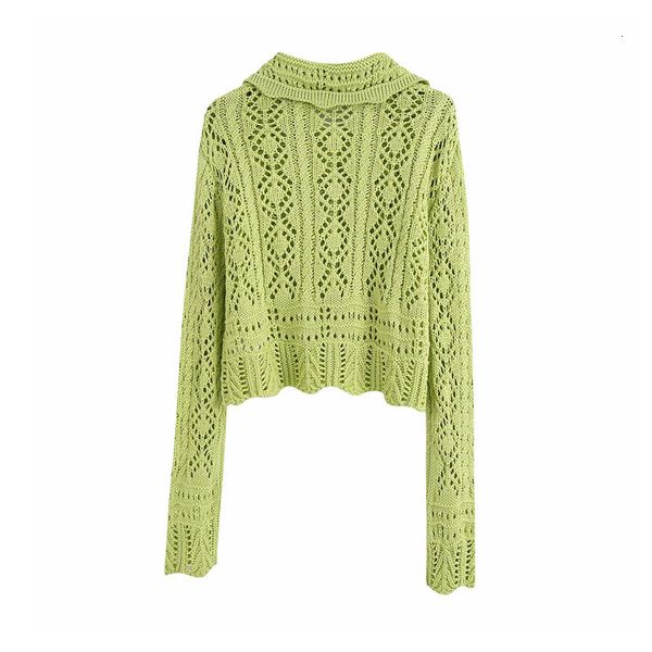 

sweaters vintage high waist jacquard knit female cardigan hollow mesh long sleeve single breasted for fall women's sweater, White;black