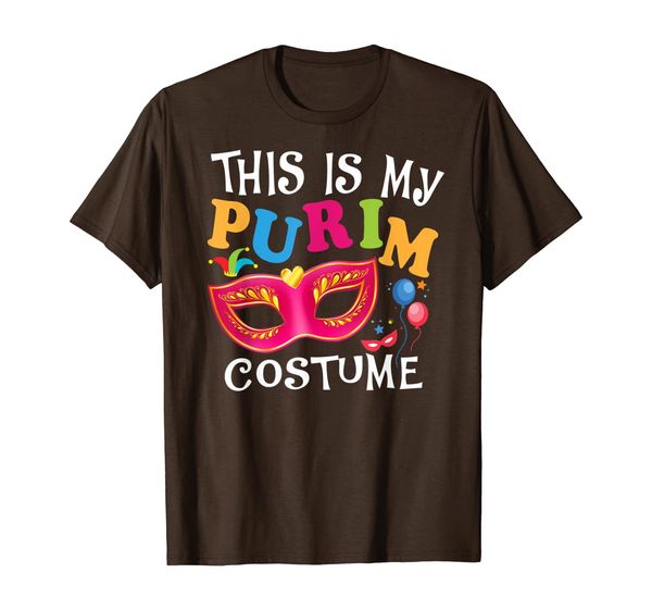 

This Is My Purim Costume T-shirt Jewish Purim Gift, Mainly pictures