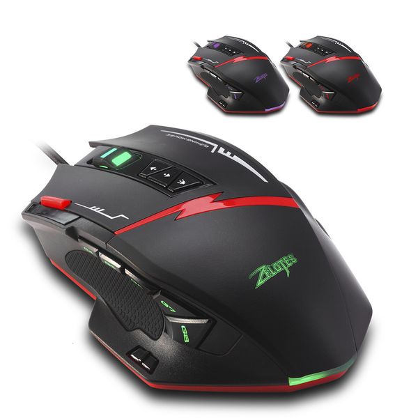 

mices mouse zelotes master 16 key private model programming game 7000dpi gun pressing macro wired e-sports
