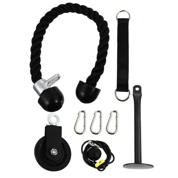 

accessories 1 set of attachment tricep pulley system trainer cable