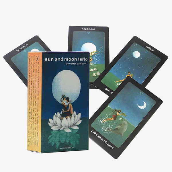 

sun and moon tarot oracles card board game card cards black friday deals