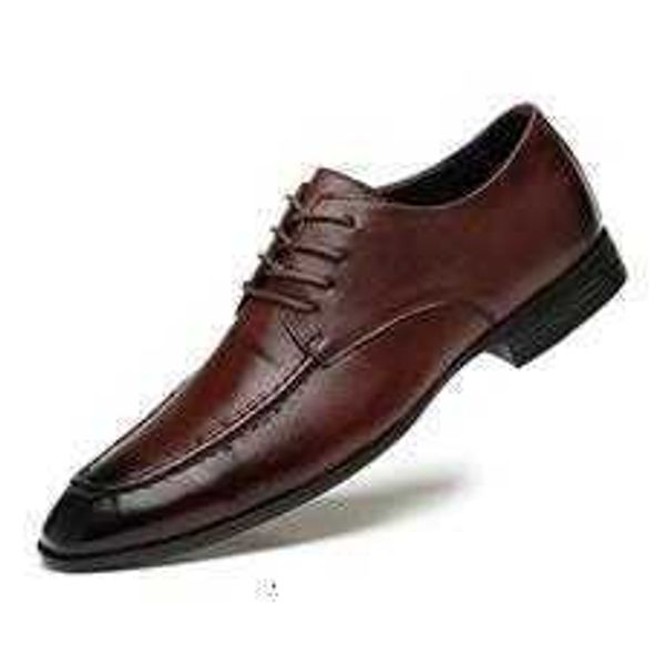 

tangzuo 9266 hand retro polished pointed leather shoes, batch , 35-47, Black