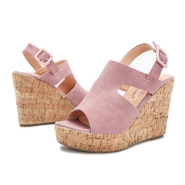 

dress shoes women's fashion platform heels comfortable soft sandals, Black
