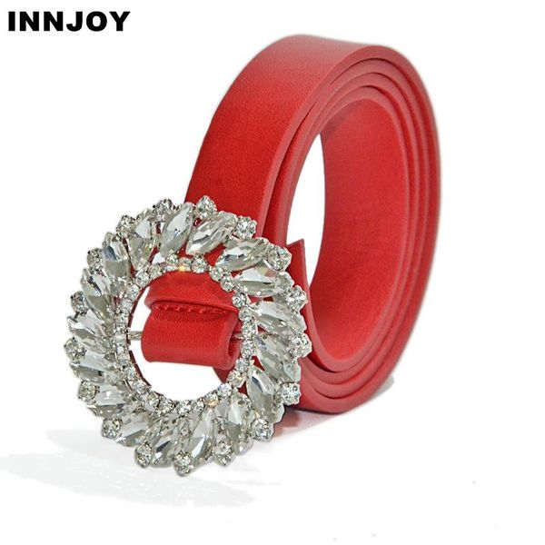 

belts 2021 design crystal setting corset belt trendy fashion for women all-match solid stylish waistband female, Black;brown