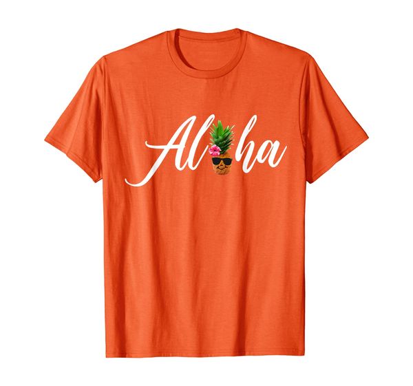 

Cute Pineapple Aloha Beach T-Shirt Hawaii Theme Gift Idea, Mainly pictures