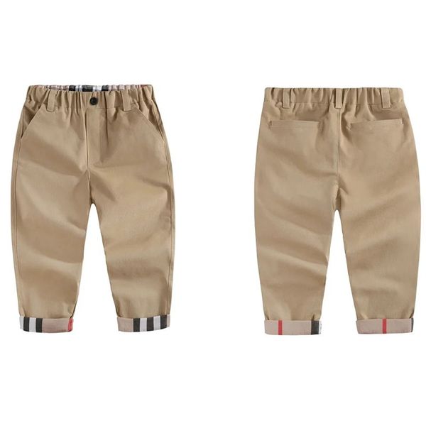 Pring Bambini Ragazzi Pantaloni scozzesi di marca Casual Autunno Infantile Abbigliamento per bambini Pantaloni sportivi per neonati di alta qualità