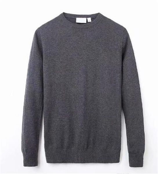 

mens sweaters small horse long sleeve sweater simple solid o-neck casual knitted pullovers men sportwear jumpers, White;black