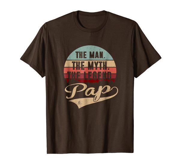 

pap the man the myth the legend shirt, White;black