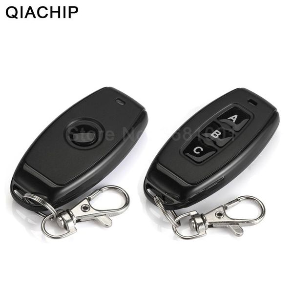

smart home control qiachip wireless 433 mhz 1 3 ch rf remote switch learning 1527 code button 433mhz transmitter for light car key
