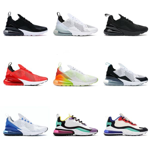 

Sales 2021 Top Quality Sports 270 React Running Shoes Mens Womens Red orange Black White Art Bauhaus Blue Barely Rose Medium Olive 27C Metal