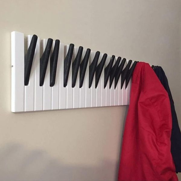 

hooks & rails kitchenware with plastic handle hanging hole insulation anti-scalding kitchen gadget piano wooden coat racks