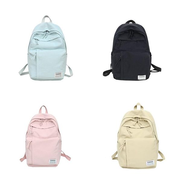 

backpack female korean fashion large-capacity travel canvas student