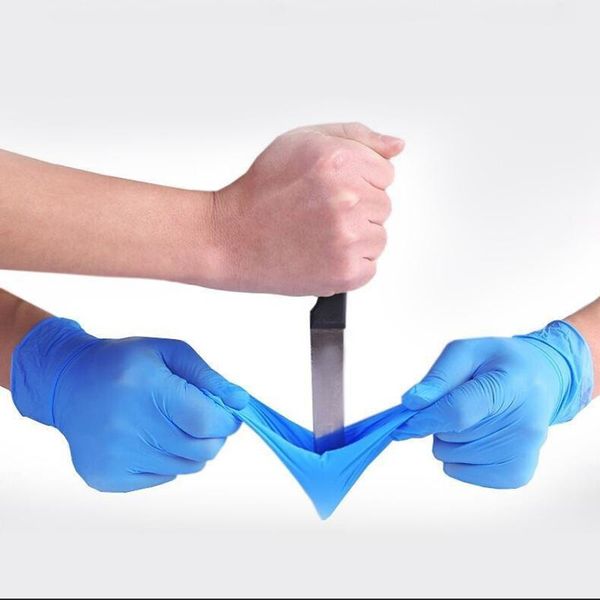 

100pcs/lot disposable latex gloves universal cleaning work protective safety health household