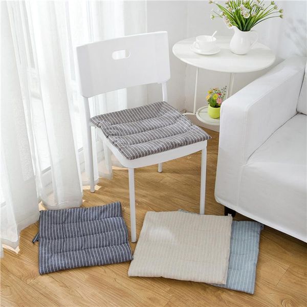

cushion/decorative pillow modern minimalist striped dining chair cushion four seasons non-slip breathable student sofa soft 40-50cm